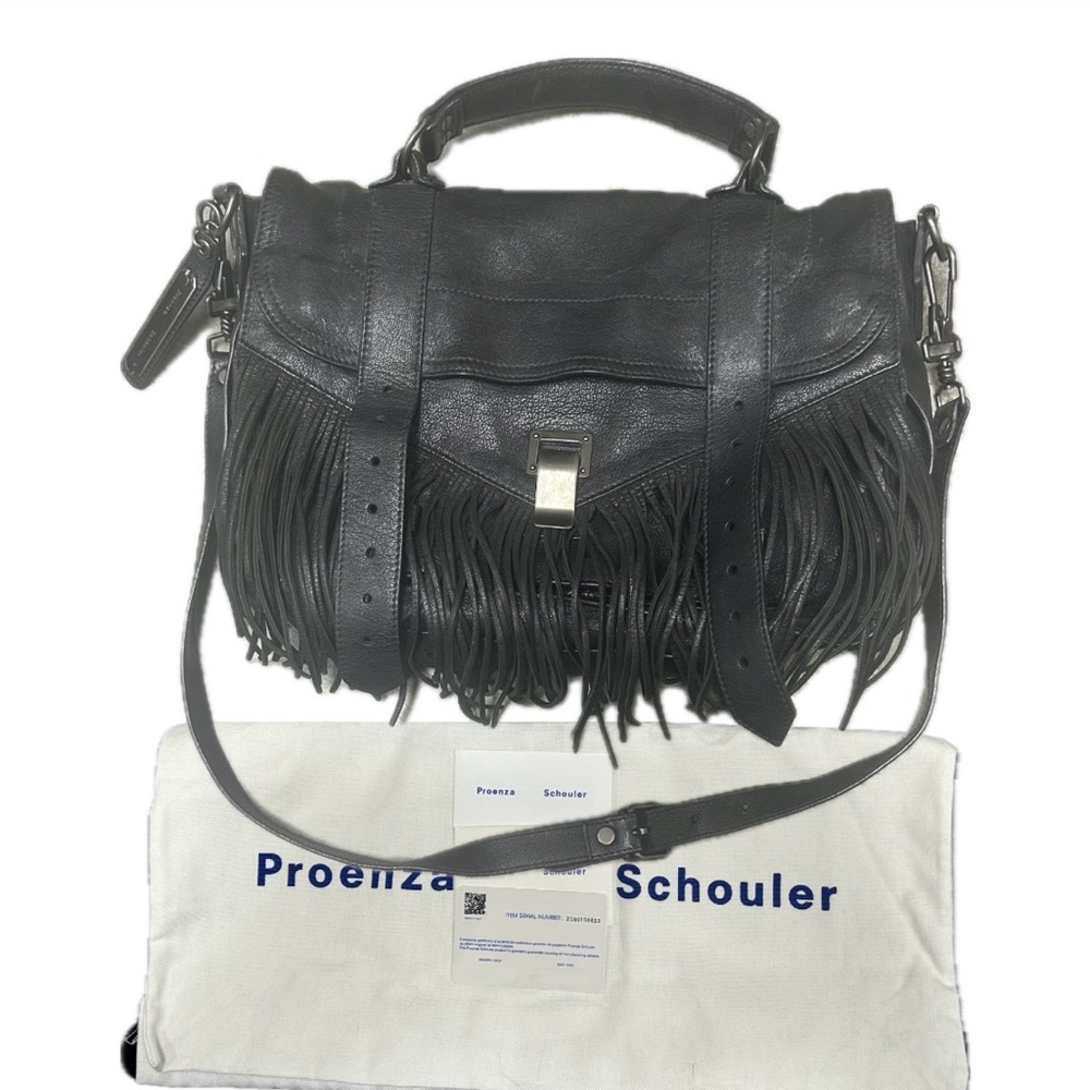 NWT_Proenza Schouler PS1 Fringe_USED Very Good Condition 💯Authentic - Picture 11 of 12
